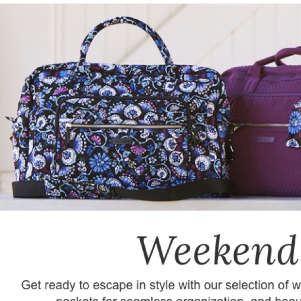 Vera Bradley Weekender Bag